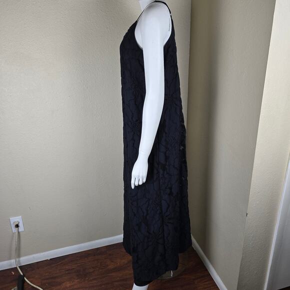 Topshop Floral Lace Maxi Chuck On in Black, Medium 8-10q q - Picture 8 of 11